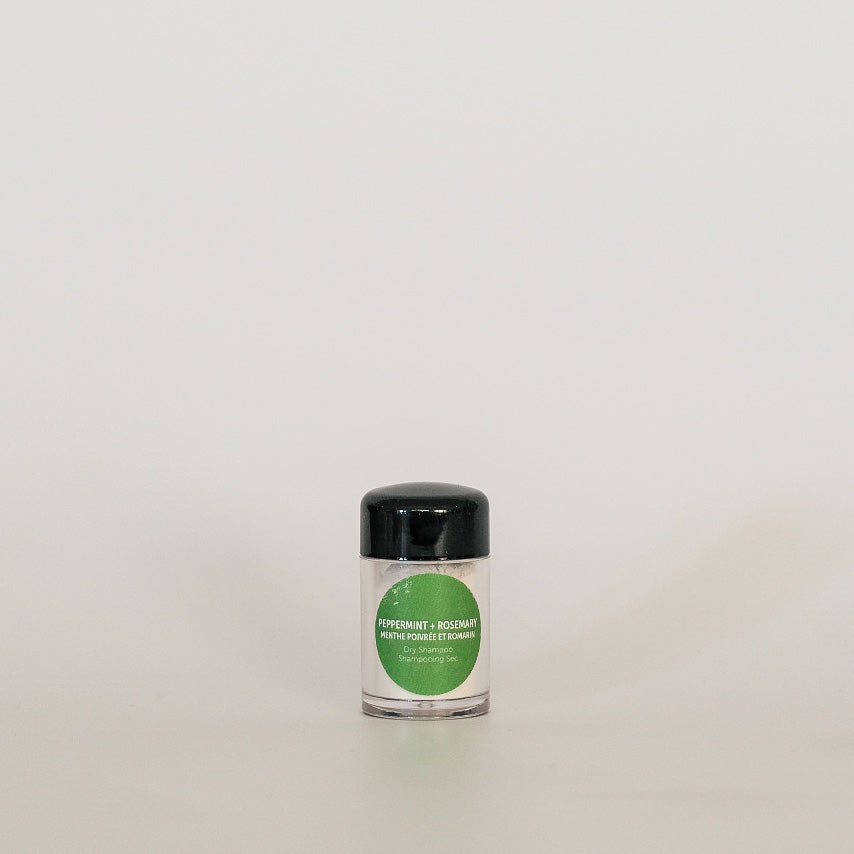 Peppermint + Rosemary Dry Shampoo 10 g Travel