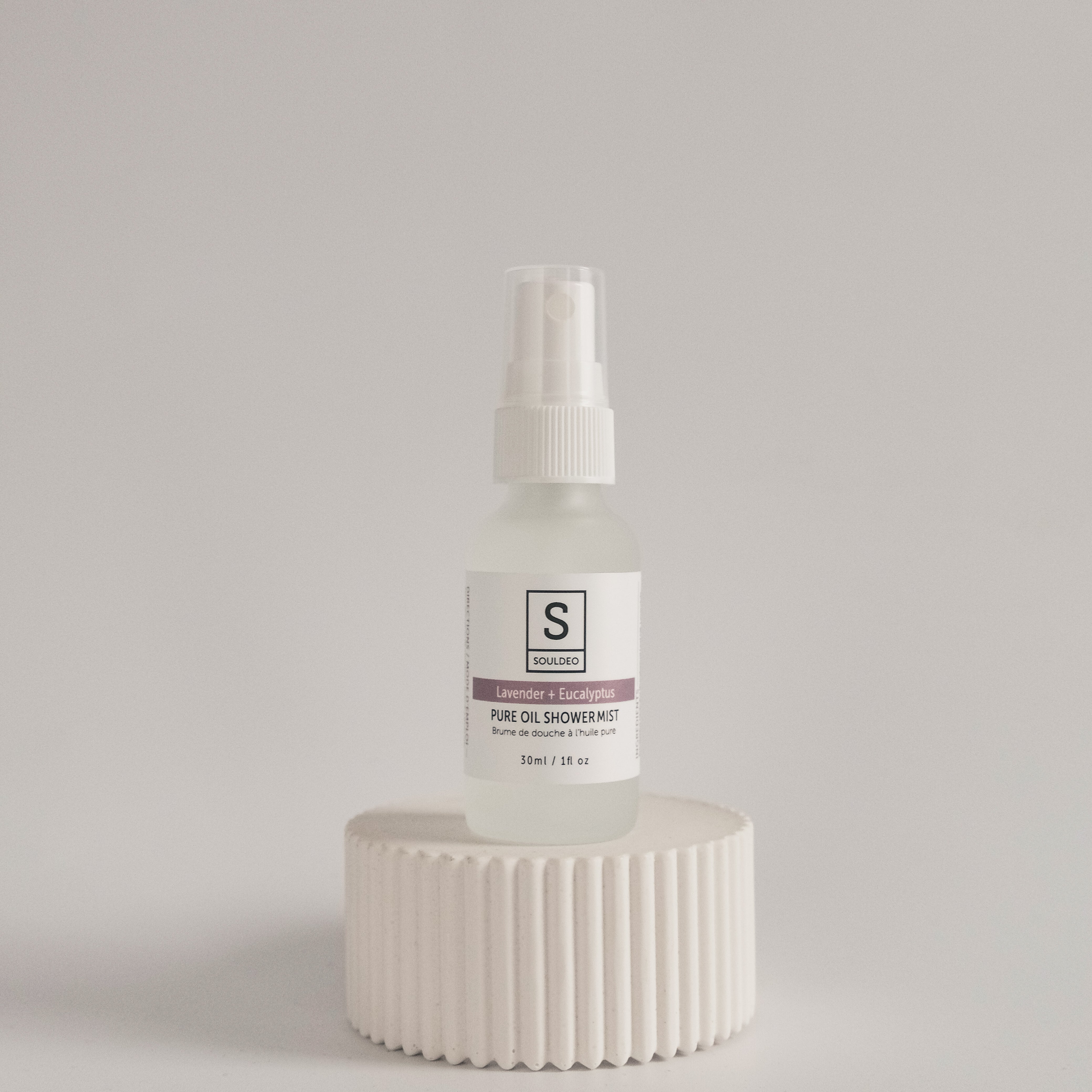 Natural Lavender Eucalyptus Shower Mist – SoulDeo Naturals Canada