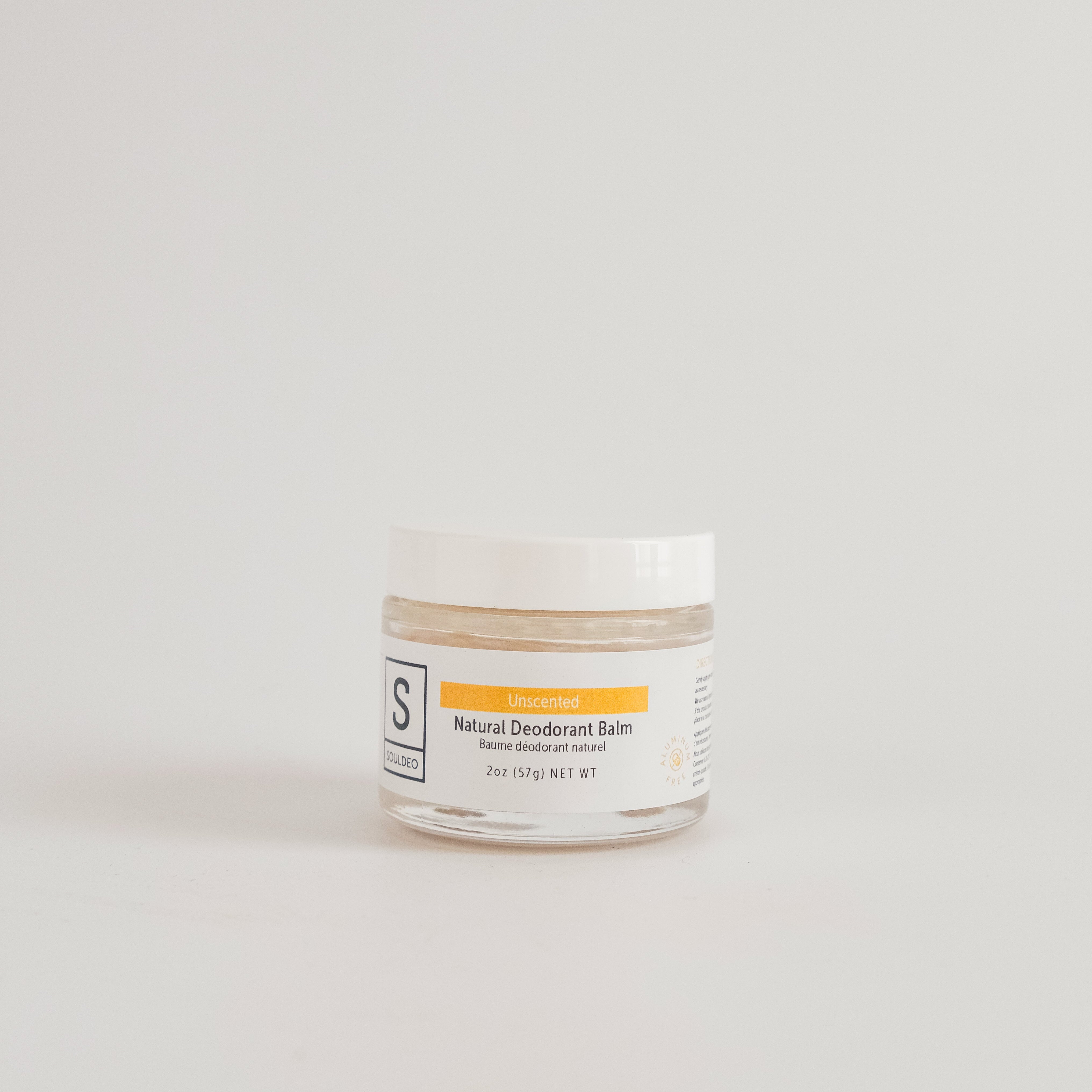 Unscented Deodorant Balm