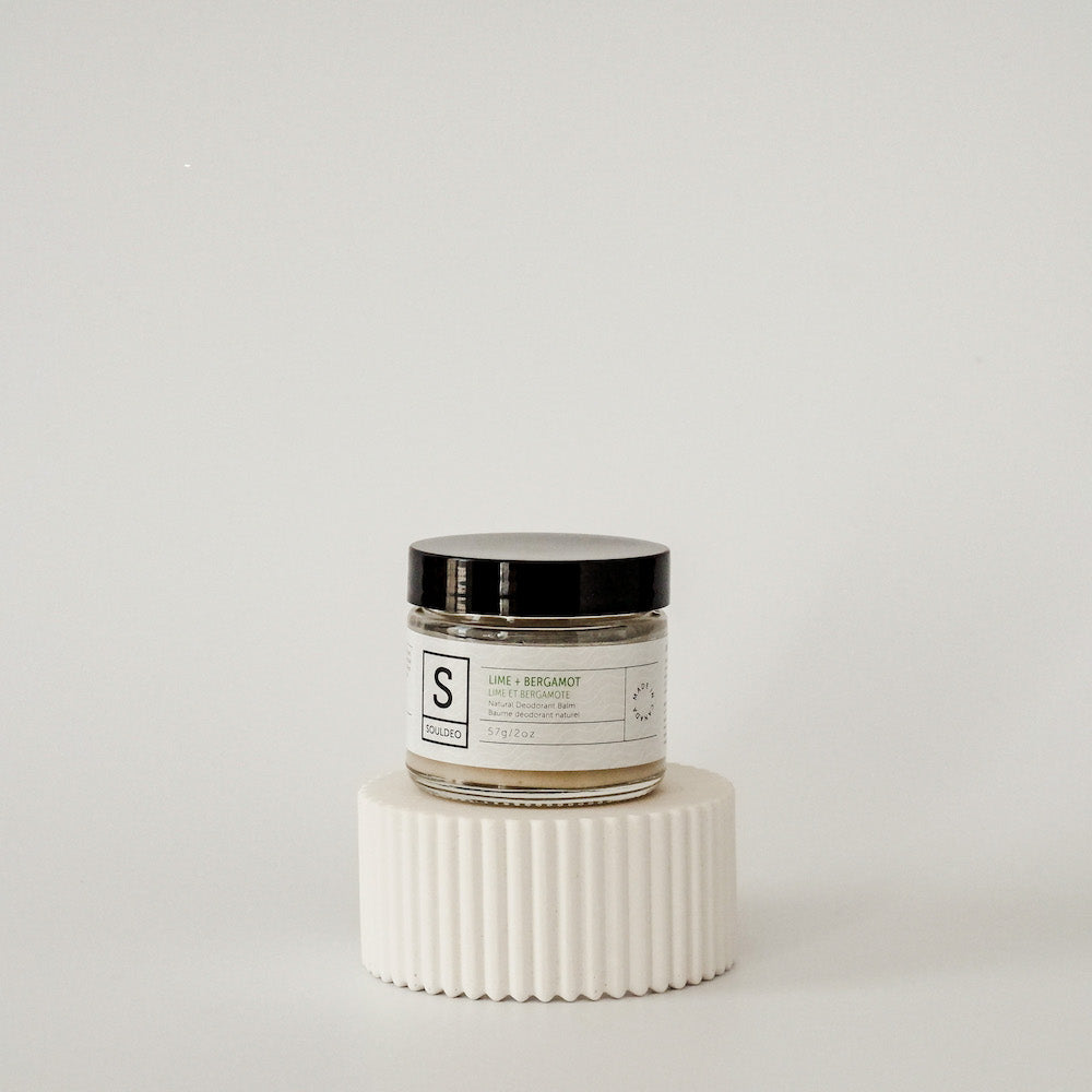 Lime + Bergamot Deodorant Balm