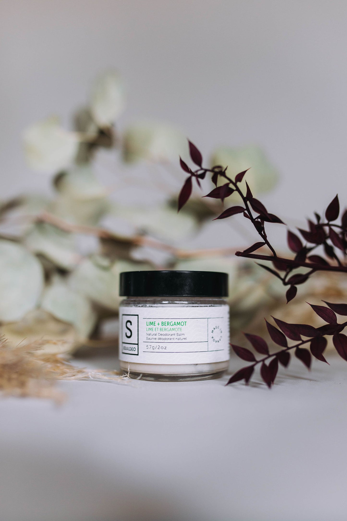 Lime + Bergamot Deodorant Balm