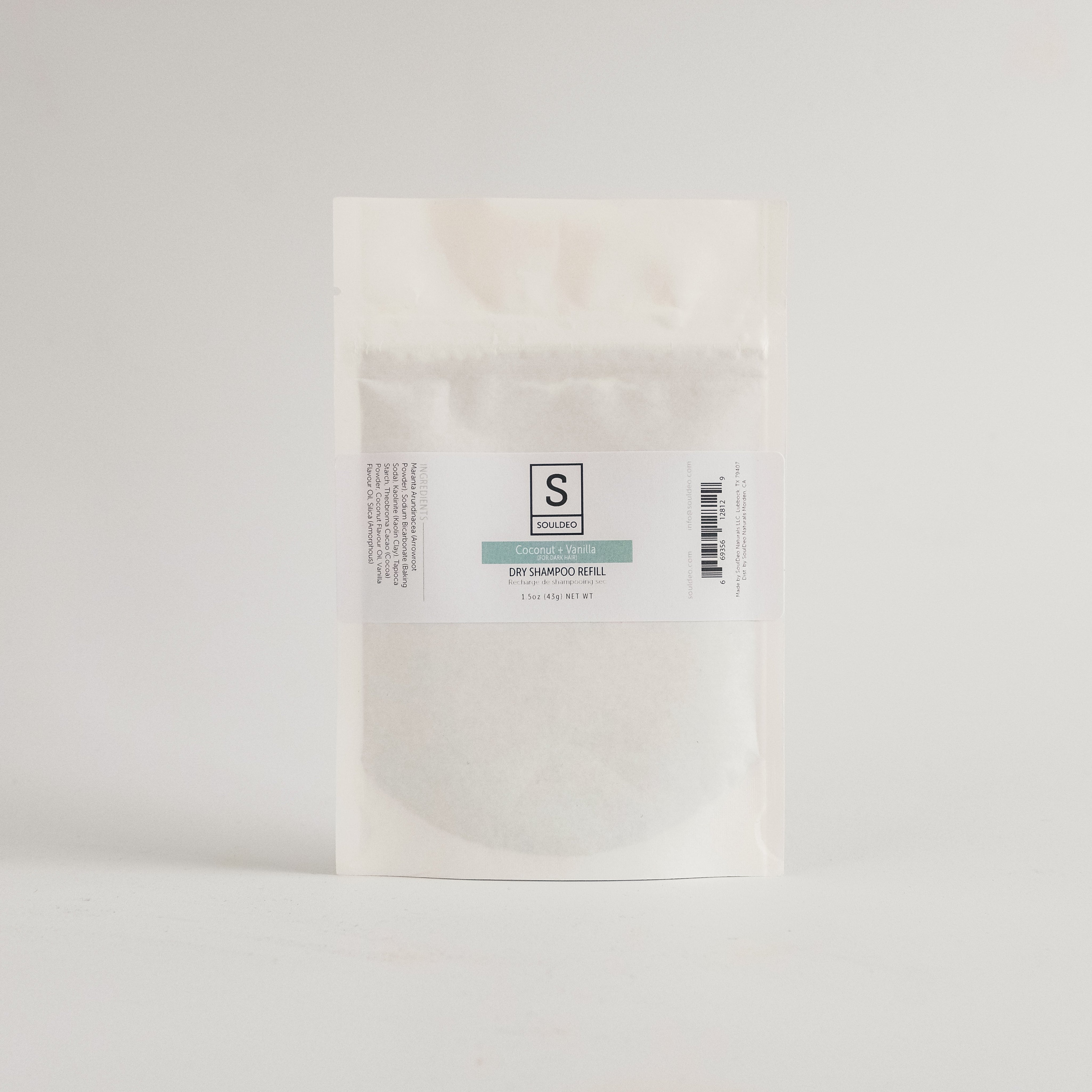 Coconut + Vanilla Dry Shampoo (dark hair)
