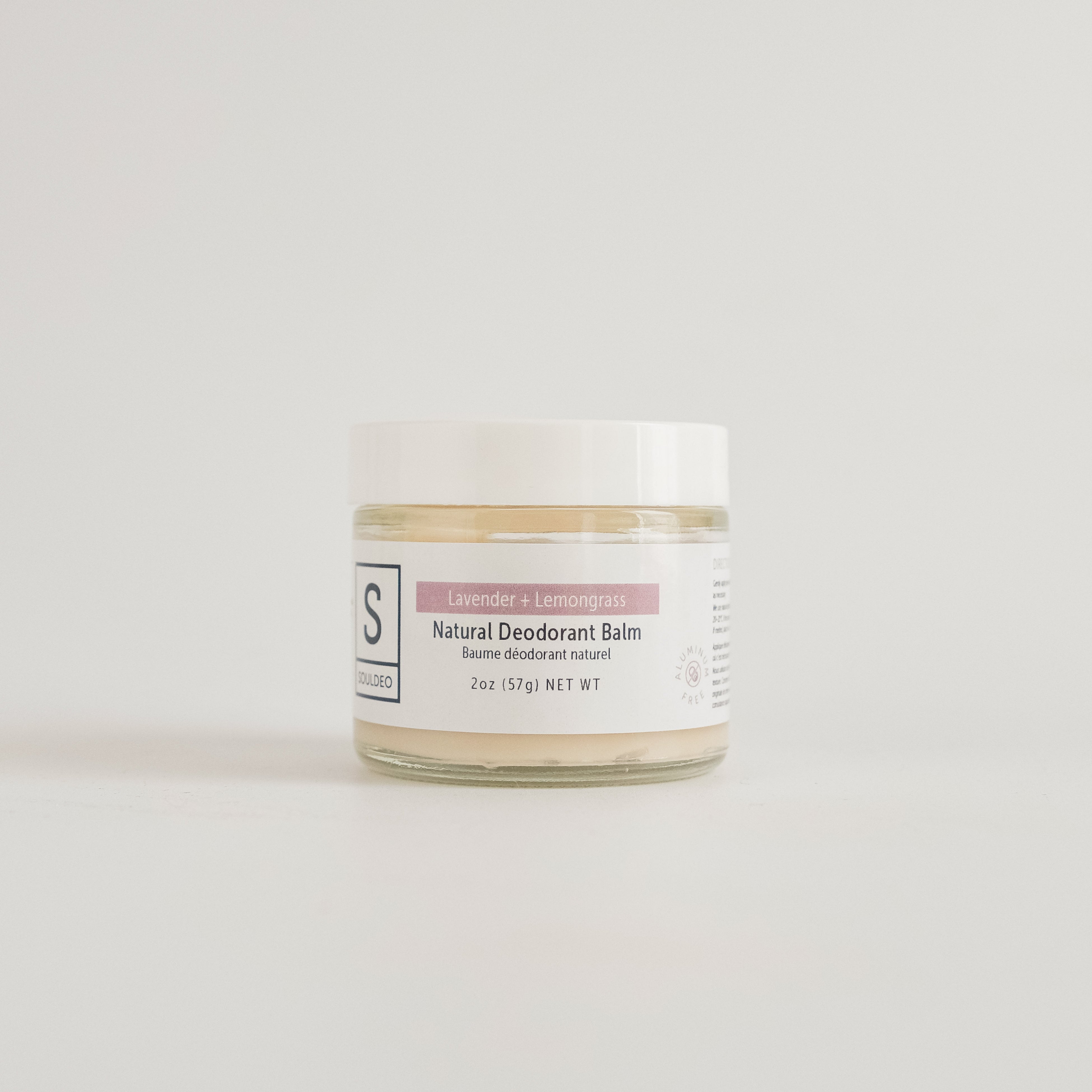 Lavender + Lemongrass Deodorant Balm